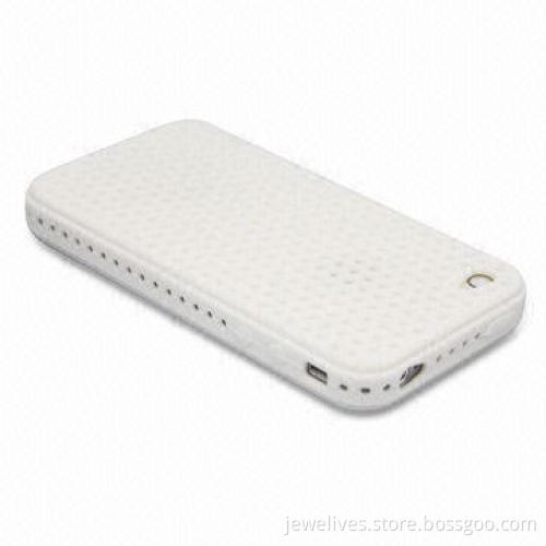 Silicone Skin Case for Apple's iPhone 4, Durable and Protects The Phone from Scratches and Bumps